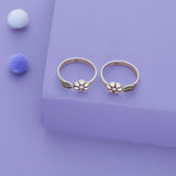 Petal Vine Oxidized 925 Silver Toering