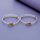 Tiny Racer Motorbike 925 Silver Kids Bangles (0-5 Yrs)