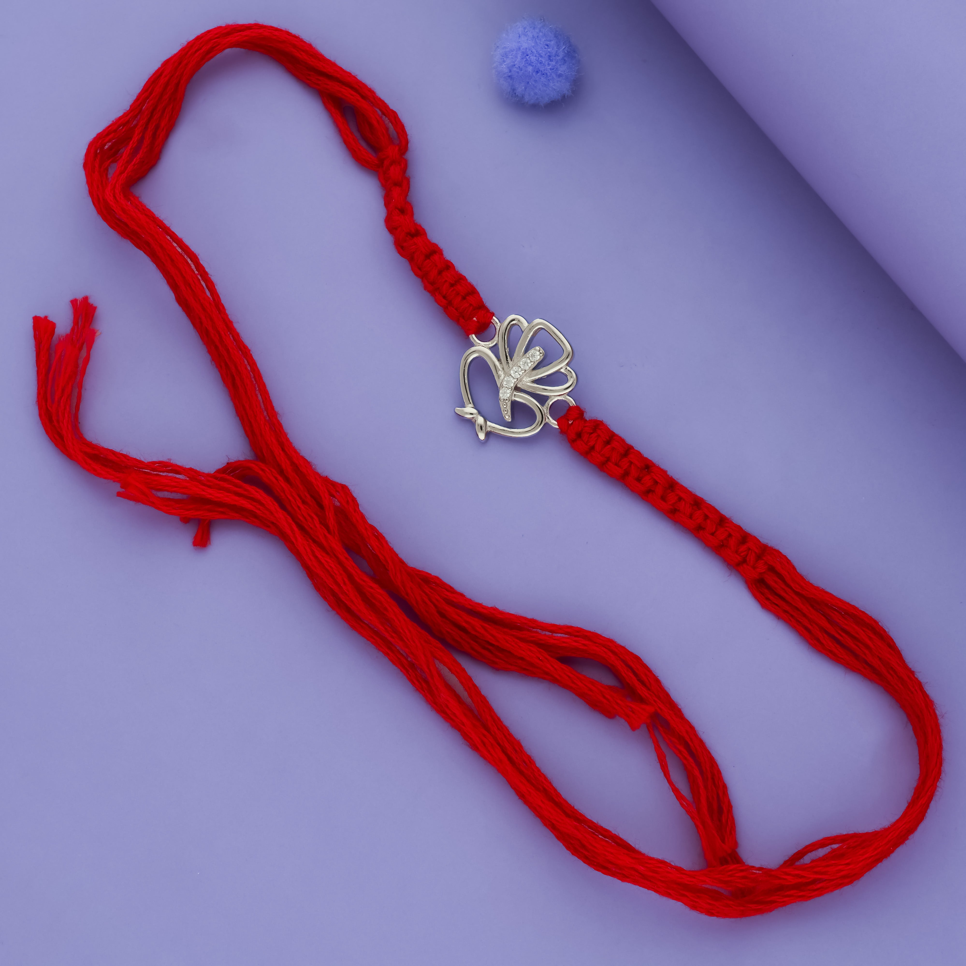 Shree Ganesh 925 Sterling Silver Rakhi