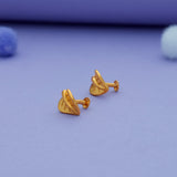 Leaf Charm 925 Sterling Silver Kids Stud (3+ Yrs)