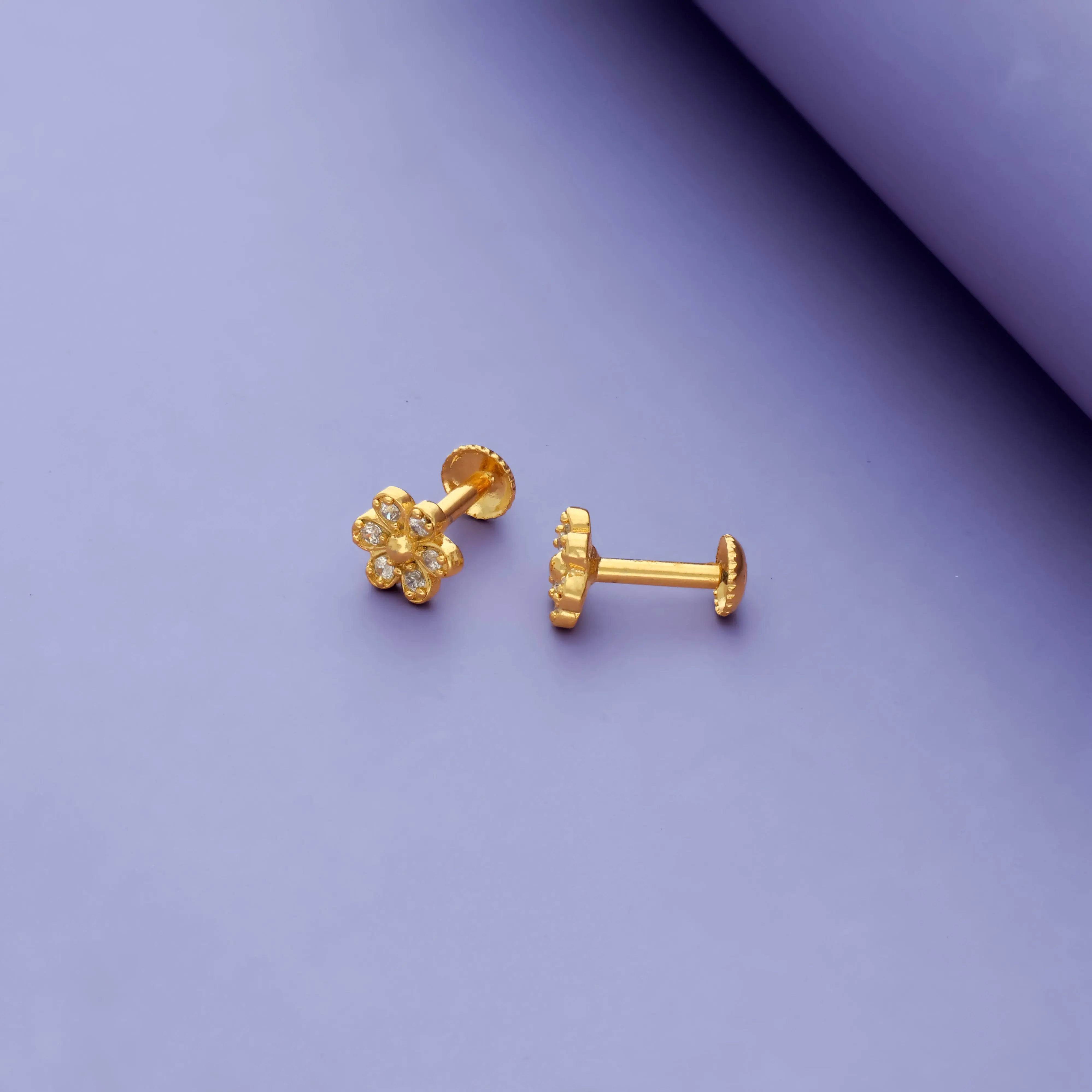 925 Silver Garden Giggles Kids Studs
