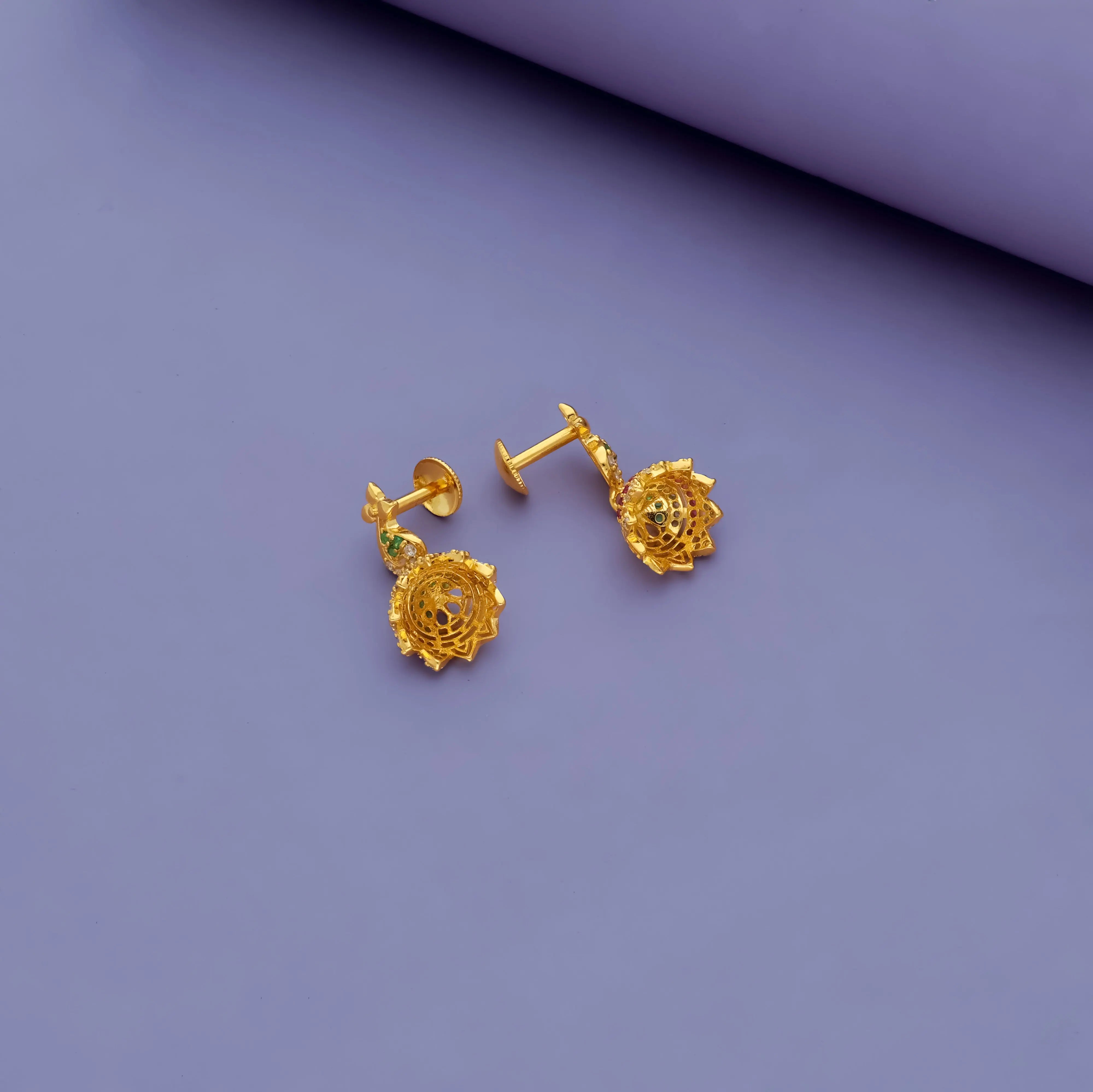 925 Silver Divine Essence Jhumkas