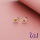 Classic Flower Silver Stud for Kids(3+ Yrs)