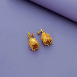 925 Silver Mayura Hastha Gajalaxmi Jhumkas