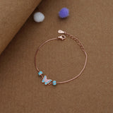 Little Sky Butterfly Kid 925 Silver Bracelet(1-7 Yrs)