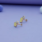 Shining Star 925 Sterling Silver Kids Earrings (3+ Yrs)