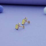 Shining Star 925 Sterling Silver Kids Earrings (3+ Yrs)