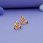 925 Silver Butterfly Kids Earring (3+ Yrs)
