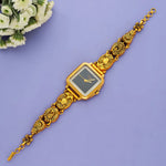 Premium Antique Gold Plated 925 Silver Wristwatch