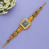 Premium Antique Gold Plated 925 Silver Wristwatch