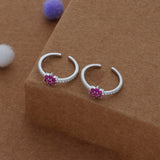 Lavender Spark 925 Silver Toering
