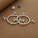 Dainty Doll Pure Silver Kid Anklet(New Born)