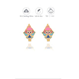 Dream Fairy 925 Silver Kid Hoop Earring (3+ Yrs)