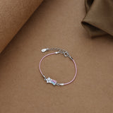 Rainbow Star 925 Thread Silver Bracelet(1-5Yrs)