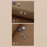 Eterna Blossom 925 Silver Stud Earring