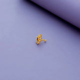 925 Silver Dazzling Flower Nosepin