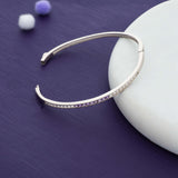 Thin Line Elegance 925 Silver Kada