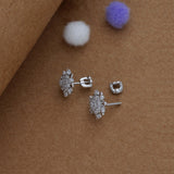 Kalyani 925 Silver Women Stud Earring