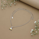 Golden Racer 925 Silver Kids Chain Pendant (3+ Years)
