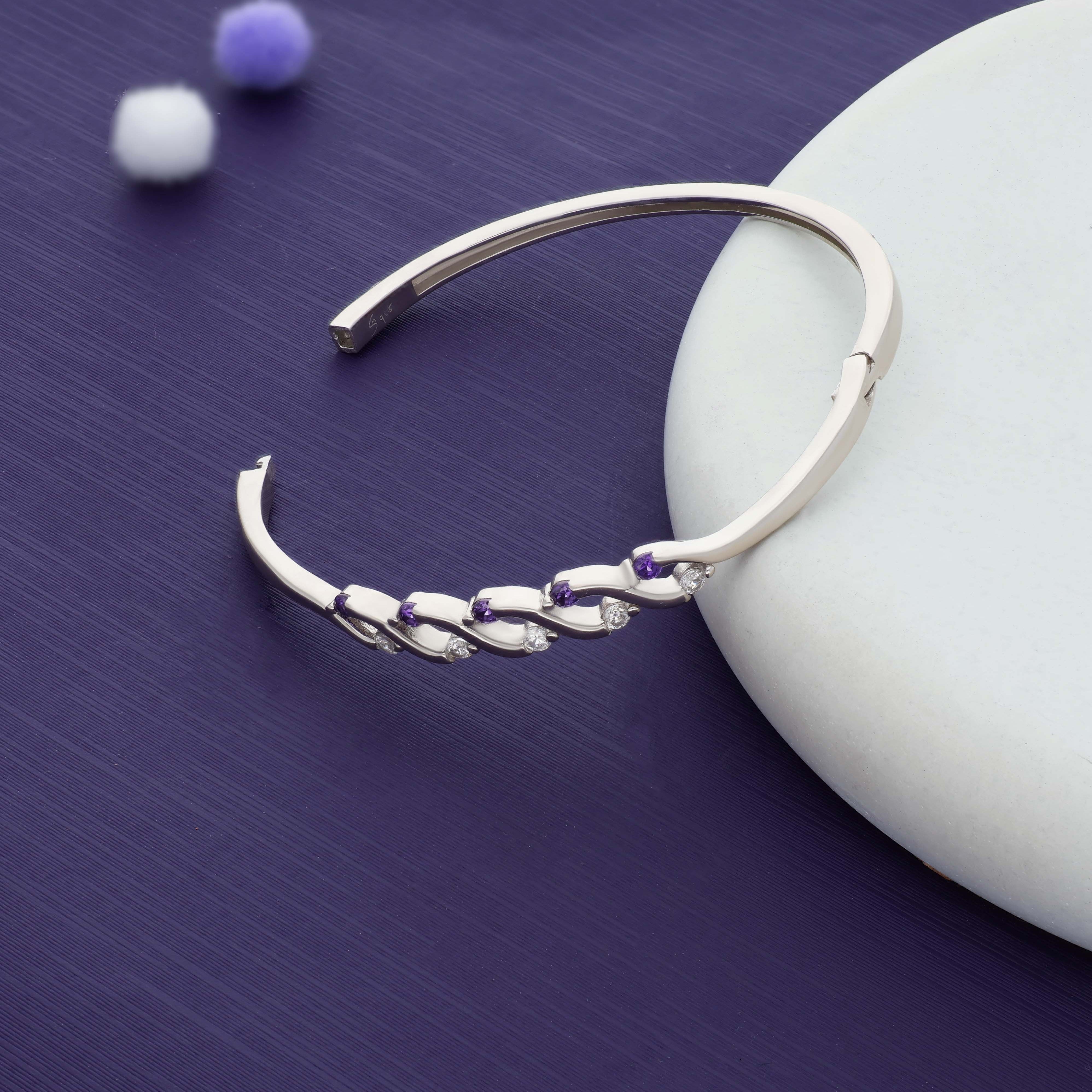 Twilight Twist 925 Silver Kada