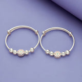 925 Sterling Silver Spring Bloom Bangles for Children