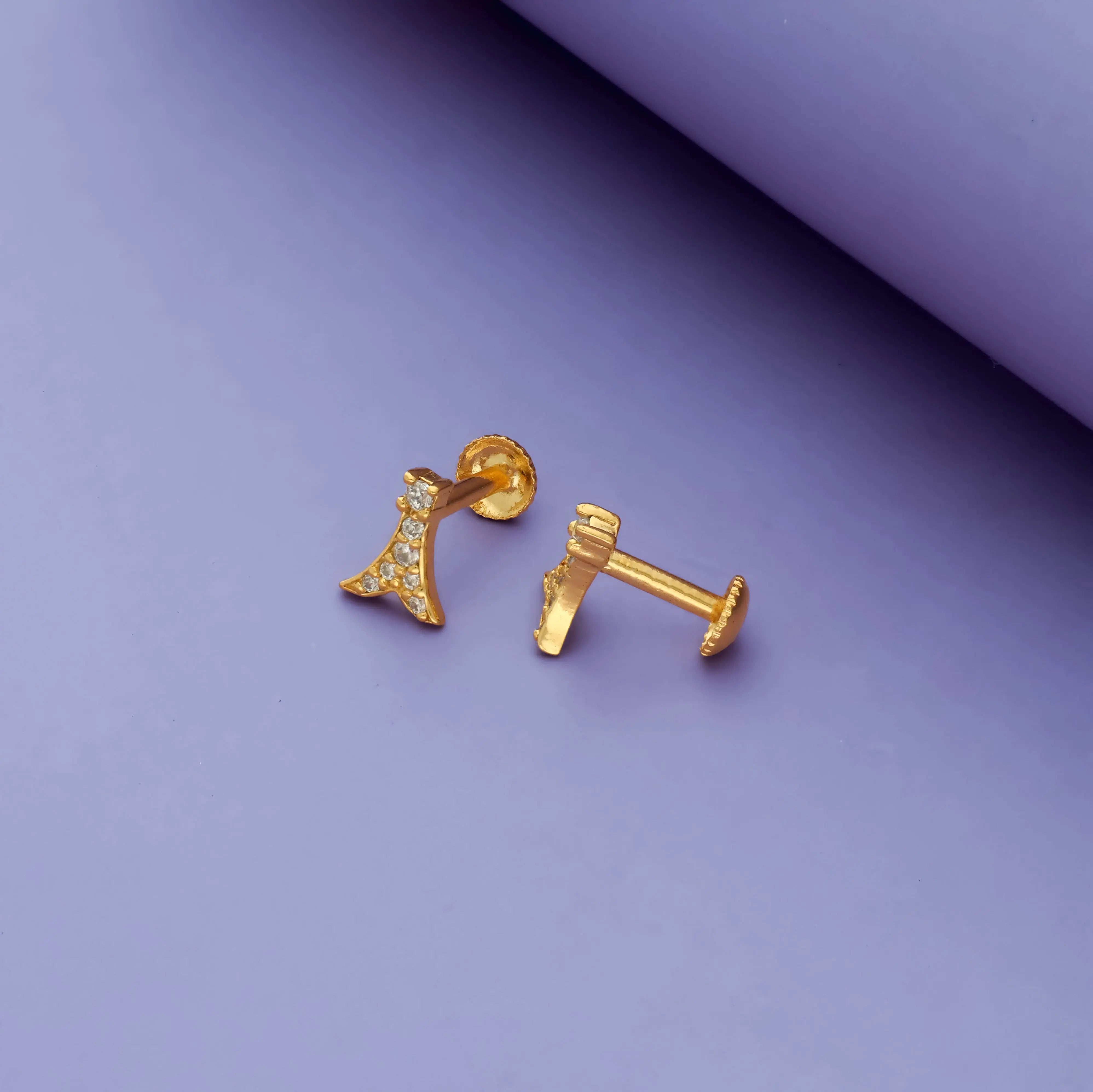 925 Silver Eiffel Elegance Stud Kid Earrings