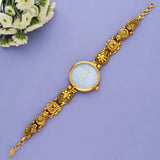 Pure 925 Silver Antique Temple Jewelry Watch