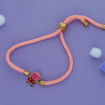 Peppa Pig 925 Silver Kids Rakhi