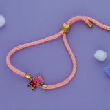Peppa Pig 925 Silver Kids Rakhi