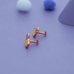 Shining Star 925 Sterling Silver Kids Earrings (3+ Yrs)