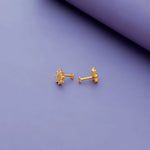 Charming Flower 925 Silver Stud Earrings
