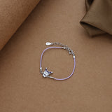 Tiny Angel 925 Thread Silver Bracelet(1-5Yrs)