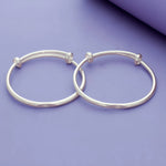 Divine Om 925 Sterling Silver Kid Bangles (0-5 Yrs)