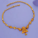 Ganesha Temple 925 Sterling Silver Necklace.