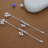 Mini Beads Traditional 925 Silver Kid Anklet(0-6 Months)