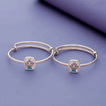 Chibi Princess Doll 925 Silver Kids Bangles (0-5 Yrs)