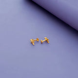 GlanceFly 925 Silver Kid Stud Earring