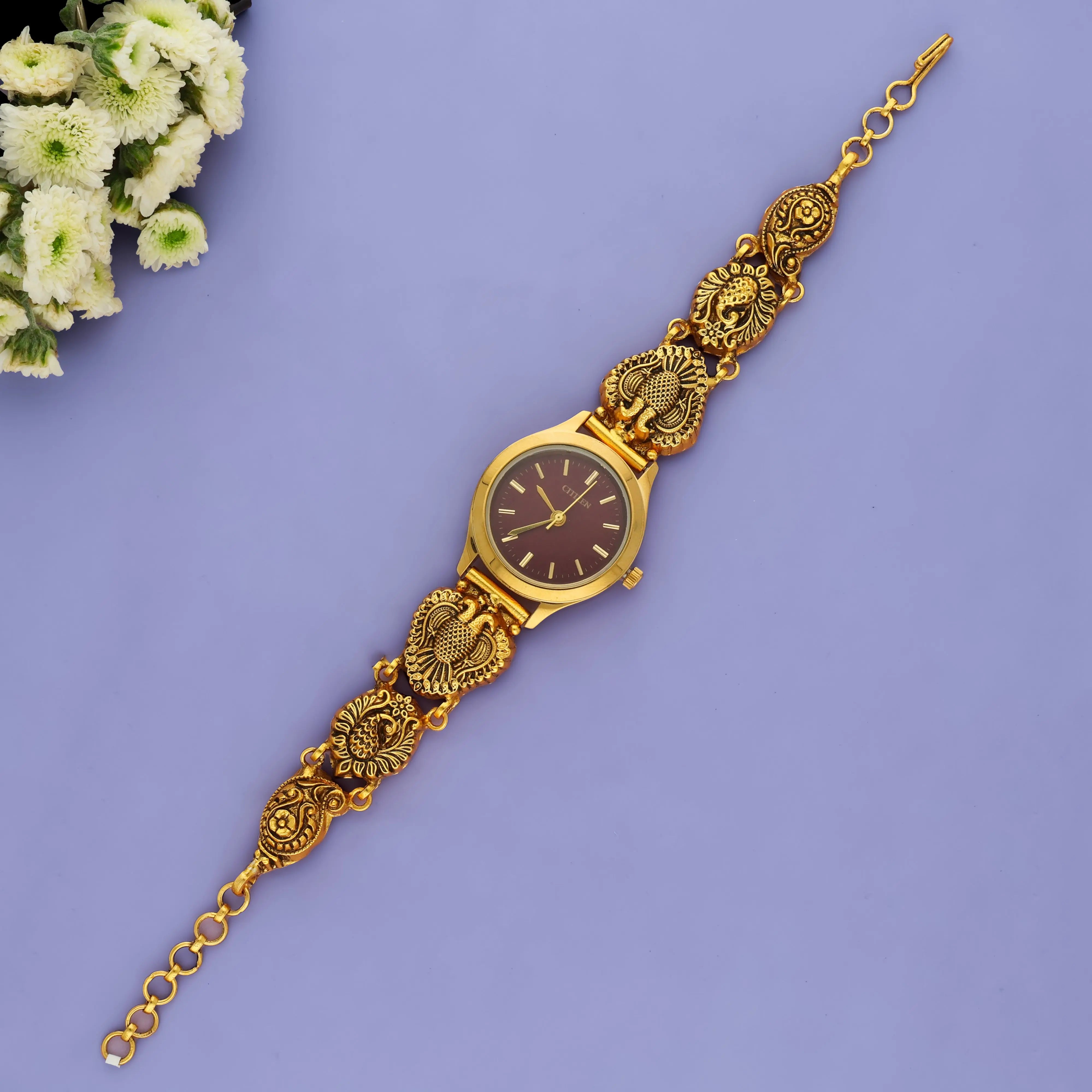 Mayura Nakshi 925 Silver Ladies Watch