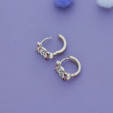 White Kittu 925 Silver Kid Earring (3+ Yrs)