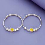 Sunshine Smiley 925 Silver Kid Bangles