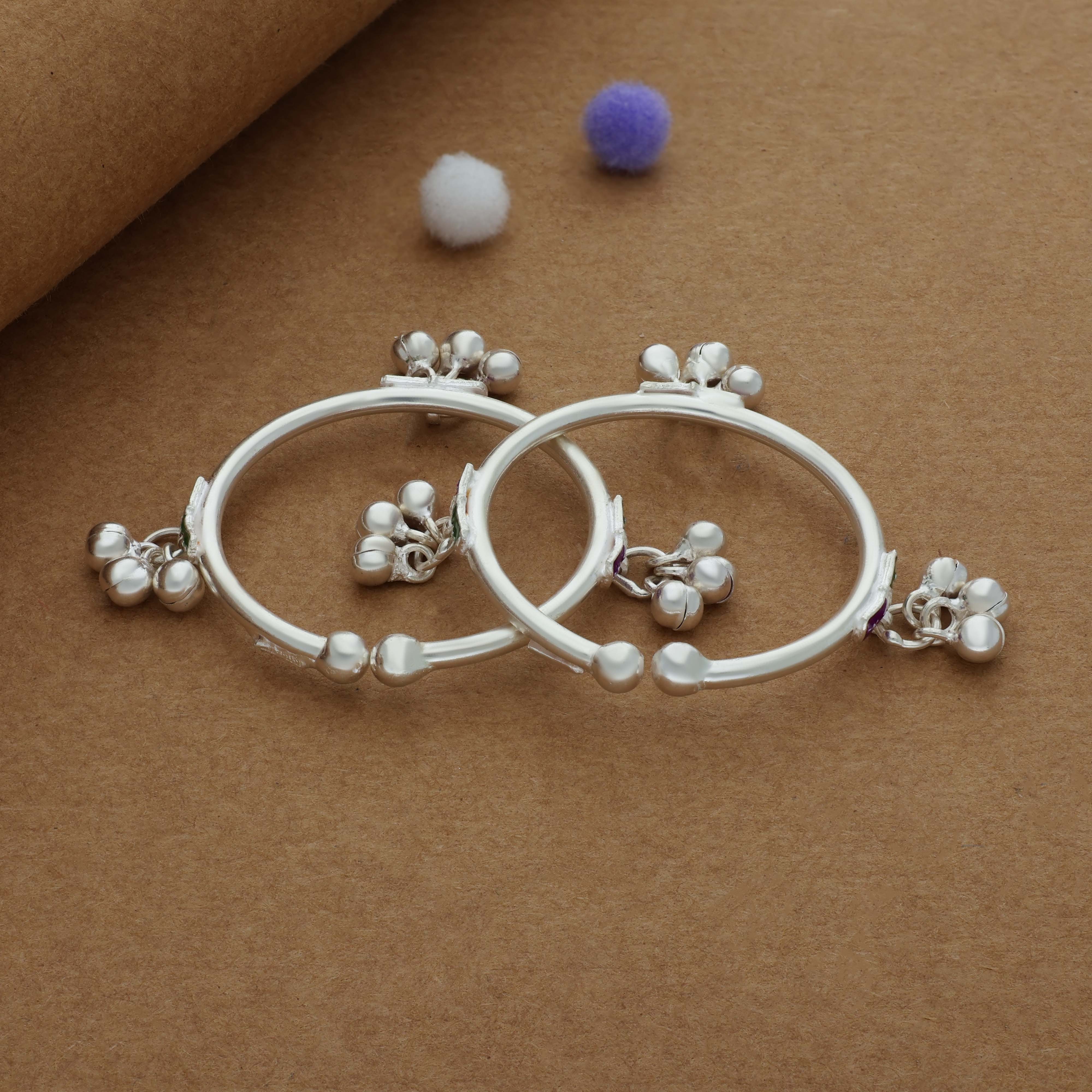 Tiny Twinkle 925 Silver Kid Anklet(0-6Months)