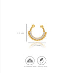 Crown Aura 925 Silver Septum Earring