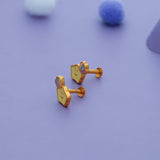Shining Star 925 Sterling Silver Kids Earrings (3+ Yrs)