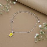 Sunshine Duck 925 Silver Kids Chain Pendant (3+ Years)
