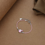 Lucky Rabbit 925 Thread Silver Bracelet(1-5Yrs)