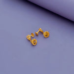 Heartfelt Sparkle 925 Silver Jhumka Earrings