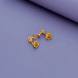 Heartfelt Sparkle 925 Silver Jhumka Earrings