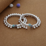 Twinkle Toes Payal 925 Silver Traditional Kid Anklet(3M-6M)