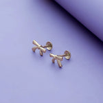 Infinity Grace 925 Silver Stud Earrings