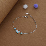 Little Sky Butterfly Kid 925 Silver Bracelet(1-7 Yrs)